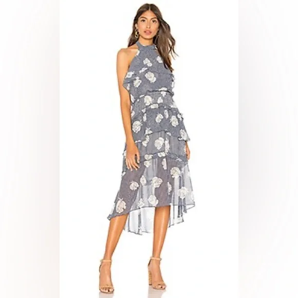 MISA LOS ANGELES Anca Halter Dress - Midi Dress - Size Small MISA LOS ANGELES Anca Halter Dress - Midi Dress - Size Small